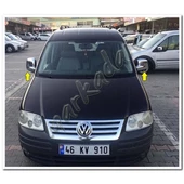 WOC Chrome VW Caddy Krom Ayna Kapağı 2004-2014 2 Parça Abs Krom thumbnail 4