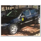 WOC Chrome Renault Megane 2 Krom Ayna Kapağı 2004-2010 2 Parça Abs Krom thumbnail 3