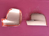 WOC Chrome VW Caddy Krom Ayna Kapağı 2004-2014 2 Parça Abs Krom thumbnail 2