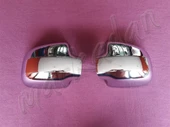 WOC Chrome Dacia Logan Mcv Krom Ayna Kapağı 2013-2020 2 Parça Abs Krom thumbnail 1