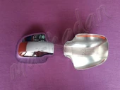 WOC Chrome Dacia Logan Mcv Krom Ayna Kapağı 2013-2020 2 Parça Abs Krom thumbnail 2