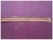 WOC Chrome VW T4 Caravelle Krom Arka Tampon Eşiği 1995-2003 Paslanmaz Çelik thumbnail 2