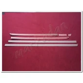 DB Chrome Mercedes Vito W447 Kısa Şase Yan Kapı Çıtası Nikelajı 2014 Sonrası 6 Parça P.Çelik thumbnail 2