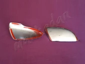 WOC Chrome VW Touran Krom Ayna Kapağı 2009 Sonrası 2 Parça Paslanmaz Çelik - 2