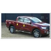 Markadan Ford Ranger Krom Kapı Kolu 2011-2015 4 Kapı Paslanmaz Çelik - 3