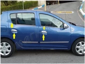 WOC Chrome Dacia Sandero Krom Kapı Kolu 2012-2020 4 Kapı Paslanmaz Çelik thumbnail 3
