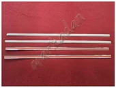 DB Chrome Opel Astra G HB Cam Çıtası Nikelajı 1998-2009 4 Parça P.Çelik thumbnail 4