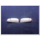 Markadan Chevrolet Aveo Sedan Krom Ayna Kapağı 2006-2011 2 Parça Paslanmaz Çelik - 1