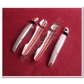 DB Chrome Citroen C3 Aircross Sensörsüz Kapı Kolu Nikelajı 2017 Sonrası 4 Kapı 8 Parça P.Çelik thumbnail 2