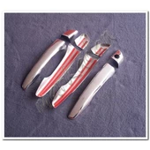 Citroen C3 Aircross Sensörsüz Krom Kapı Kolu 2017 Sonrası 4 Kapı 8 Parça Paslanmaz Çelik thumbnail 2