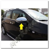 Nissan Qashqai Krom Ayna Kapağı 2007-2014 2 Parça Abs Krom - 3