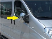 Renault Trafic Krom Ayna Kapağı 2001-2014 2 Parça Abs Krom - 4