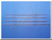 Peugeot 407 Krom Cam Çıtası 2004-2010 4 Parça Paslanmaz Çelik thumbnail 1