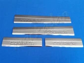 Ford Tourneo Courier Krom Kapı Eşiği 2014-2023 4 Parça Paslanmaz Çelik - 1