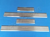 Ford Focus Krom Kapı Eşiği 1998-2005 4 Parça Paslanmaz Çelik - 1
