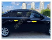 Peugeot 301 Krom Kapı Kolu 2012 Sonrası 4 Kapı Paslanmaz Çelik thumbnail 1