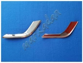 Ford Tourneo Courier Krom Sis Farı Çerçevesi 2018-2023 2 Parça Paslanmaz Çelik thumbnail 2