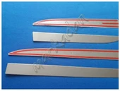 Hyundai Tucson Krom Geniş Yan Kapı Çıtası 2015-2020 4 Parça Paslanmaz Çelik thumbnail 3