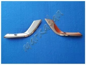 Ford Tourneo Courier Krom Sis Farı Çerçevesi 2018-2023 2 Parça Paslanmaz Çelik thumbnail 1