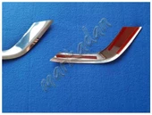 Ford Tourneo Courier Krom Sis Farı Çerçevesi 2018-2023 2 Parça Paslanmaz Çelik thumbnail 4