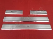 DB Chrome Ford Focus Krom Kapı Eşiği 1998-2005 4 Parça P.Çelik - 1