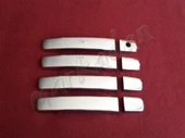 DB Chrome Nissan Qashqai Sensörsüz Kapı Kolu Nikelajı 2007-2014 4 Kapı P.Çelik thumbnail 1