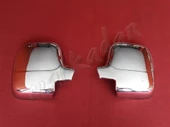 DB Chrome Peugeot Partner Krom Ayna Kapağı 1996-2008 2 Parça Abs Krom thumbnail 1