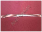 DB Chrome VW T5 Caravelle Arka Tampon Üstü Nikelaj 2003-2014 P.Çelik thumbnail 3