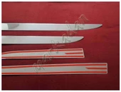 DB Chrome Hyundai Tucson Krom Geniş Yan Kapı Çıtası 2015-2020 4 Parça P.Çelik thumbnail 4