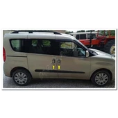 WOC Chrome Fiat Doblo Krom Kapı Kolu 2010-2023 4 Kapı 8 Parça Paslanmaz Çelik thumbnail 3