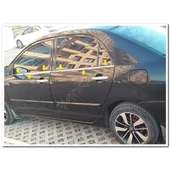Markadan Toyota Corolla Sedan Krom Cam Çıtası 2002-2006 4 Parça Paslanmaz Çelik thumbnail 3
