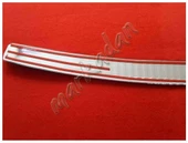 Markadan VW Caddy Krom Arka Tampon Eşiği 2004-2014 Paslanmaz Çelik thumbnail 2