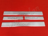 Markadan VW Golf 4 Krom Kapı Eşiği 1998-2004 4 Parça Paslanmaz Çelik - 1