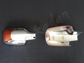 Markadan Renault Scenic 2 Krom Ayna Kapağı 2003-2009 2 Parça Abs Krom thumbnail 2