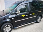 Markadan VW Caddy Krom Kapı Kolu 2004-2014 4 Kapı Paslanmaz Çelik thumbnail 4