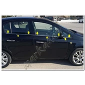 Markadan Opel Corsa D Krom Cam Çıtası 2006-2015 6 Parça Paslanmaz Çelik - 2