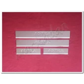 DB Chrome Opel Astra H Krom Kapı Eşiği 2004-2013 4 Parça Paslanmaz Çelik - 1