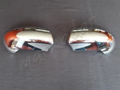 Markadan Nissan Qashqai Krom Ayna Kapağı 2007-2014 2 Parça Abs Krom thumbnail 1