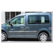 WOC Chrome VW Caddy Krom Cam Çıtası 2004-2014 4 Parça Paslanmaz Çelik thumbnail 1