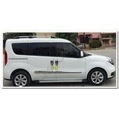 Markadan Fiat Doblo Krom Kapı Kolu 2010-2023 4 Kapı 8 Parça Paslanmaz Çelik thumbnail 3