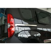 Markadan Fiat Doblo Krom Sürgülü Kapı Çıtası 2010-2023 2 Parça Paslanmaz Çelik - 1