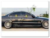 Markadan Bmw E46 Sedan Krom Cam Çıtası 1998-2006 4 Parça Paslanmaz Çelik thumbnail 1