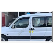 Markadan Citroen Berlingo Krom Kapı Kolu 1996-2008 4 Kapı Paslanmaz Çelik thumbnail 3