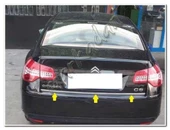 WOC Chrome Citroen C5 Krom Bagaj Alt Çıta 2008-2019 Paslanmaz Çelik thumbnail 2