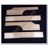 Markadan Citroen Nemo Krom İç Kapı Eşiği 2008 Sonrası 4 Parça Paslanmaz Çelik thumbnail 1