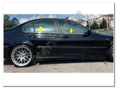 Markadan Bmw E46 Sedan Krom Cam Çıtası 1998-2006 4 Parça Paslanmaz Çelik thumbnail 3