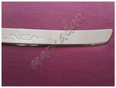 WOC Chrome Fiat Linea Krom Arka Tampon Eşiği 2006-2018 Paslanmaz Çelik thumbnail 4