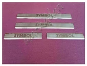 WOC Chrome Renault Symbol Kapı Eşiği 2009-2012 4 Parça Paslanmaz Çelik thumbnail 1