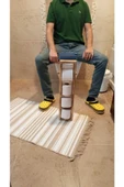 Ahşap Wc Kağıtlık Tuvalet Telefon Tutucu Standı Özellikli Banyo Kağıtlık - 4