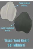 Visko Yeni Nesil Bel Minderi Sırt Yastığı Minderi Sandalye Yastığı Koltuk Minderi Ortopedik Minder - 4
